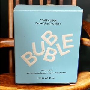 Bubble Come clean Detoxification Clay Mask NWT